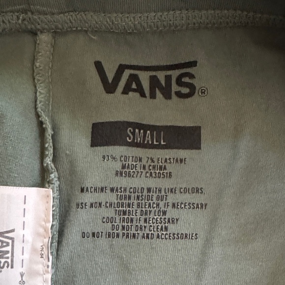 Vans Green to Blueish Grey Ombre Shorts - Picture 4 of 4
